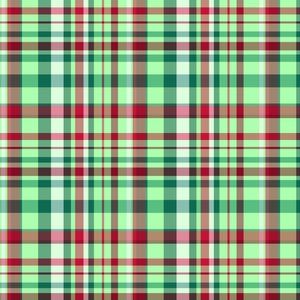 Holiday Plaid Paper Placemat Pads